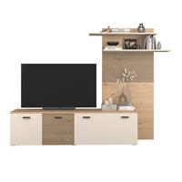 Ansamblu mobilier camera de zi FREE - cașmir/stejar Artisan, Modern, material pe bază de lemn (212/172/40cm) - Modern Living