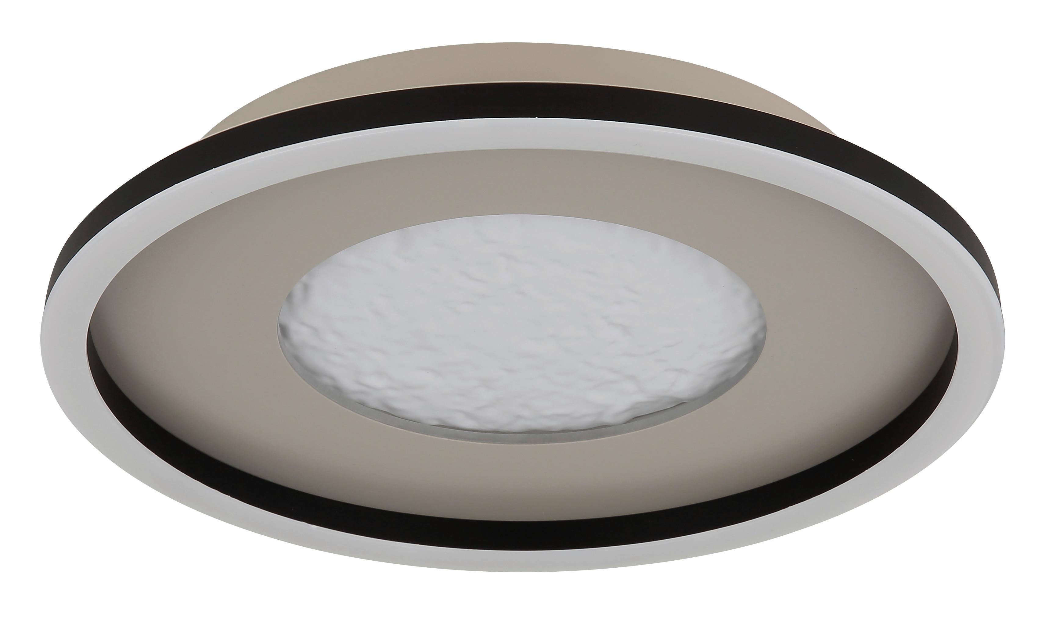 LED-DECKENLEUCHTE 48904-24 WILEY - Klar/Weiss, Basics, Kunststoff/Metall (33/5,7cm) - Globo