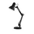 Tischleuchte Saphira, max. 40 Watt - Schwarz, Kunststoff/Metall (15,5/58cm)