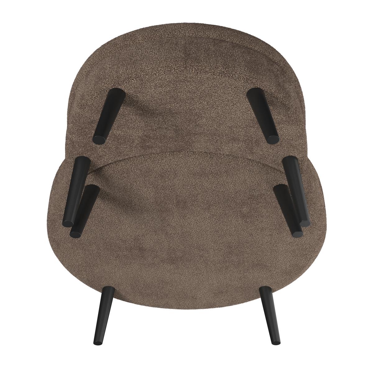 FOTOLIU BIANCA - maro, Modern, lemn/textil (109/83/148cm) - Bessagi Home