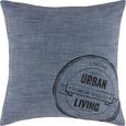 Okrasna Blazina Urban Jeans - modra, Moderno, tekstil (45/45cm) - MÖMAX modern living