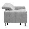 CANAPÉ 2 PLACES ALVARO - gris/gris foncé, MODERN, métal/matière synthétique (182/79/109cm) - Mömax