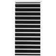 Rulou Zebră Thomas - negru, plastic/textil (80/160cm) - Premium Living Rulou Zebră Thomas - negru, plastic/textil (80/160cm) - Premium Living