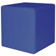 Tabure Colorfull Cube - modra/bež, Moderno, umetna masa/tekstil (40/40/42cm) - Mömax modern living Tabure Colorfull Cube - modra/bež, Moderno, umetna masa/tekstil (40/40/42cm) - Mömax modern living