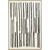 Tablou cu ramă Denise Small cca. 60x90 cm - bej/culoare natur, plastic/lemn (60/90cm) - Premium Living