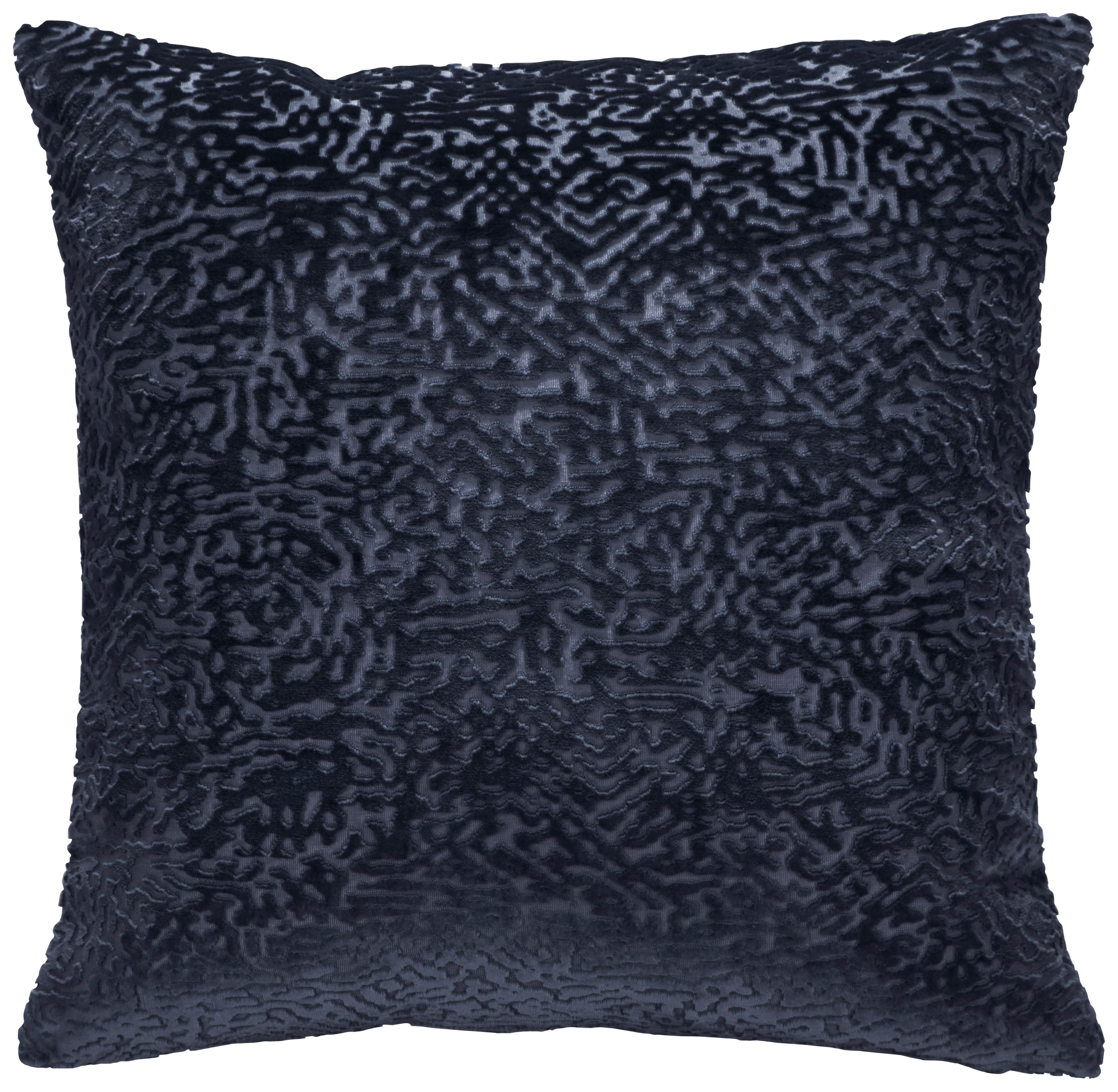 Kissenhülle Toto Dunkelblau ca. 40x40cm - Dunkelblau, Textil (40/40cm)