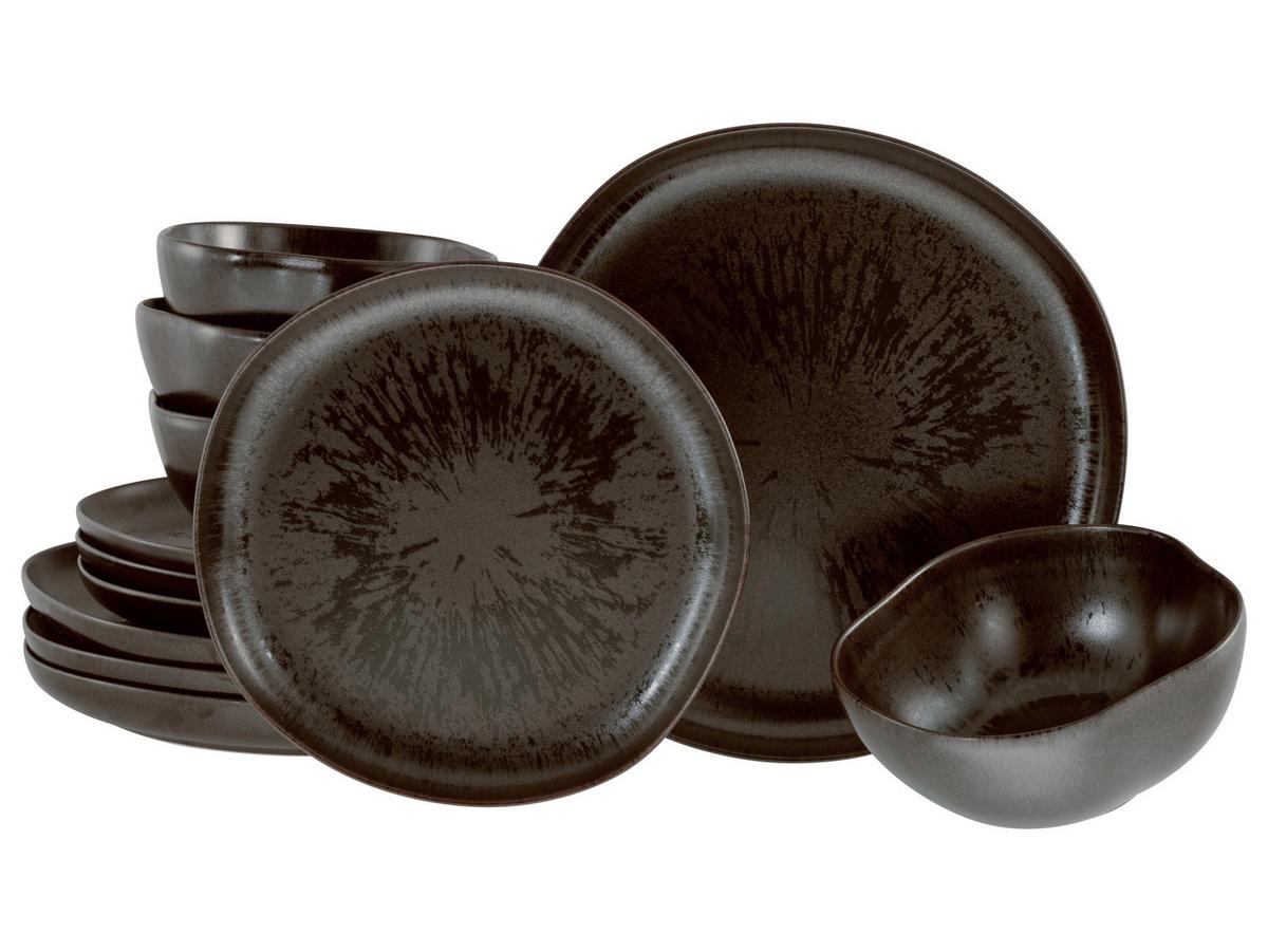 Jedilni Servis Natura Organic Rusty, 12-Delni - Trend, keramika - Creatable