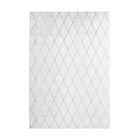 TEPPICH VIVICA 225 WEIß / GRAUBLAU - Weiss/Grau, Konventionell, Textil (160/230cm) - Kayoom