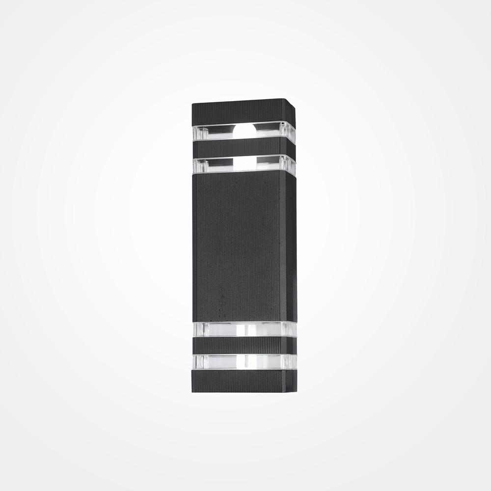 AUSSENWANDLEUCHTE UNTER DEN LINDEN - Schwarz, Modern, Metall (11/10/33cm) - MAYTONI