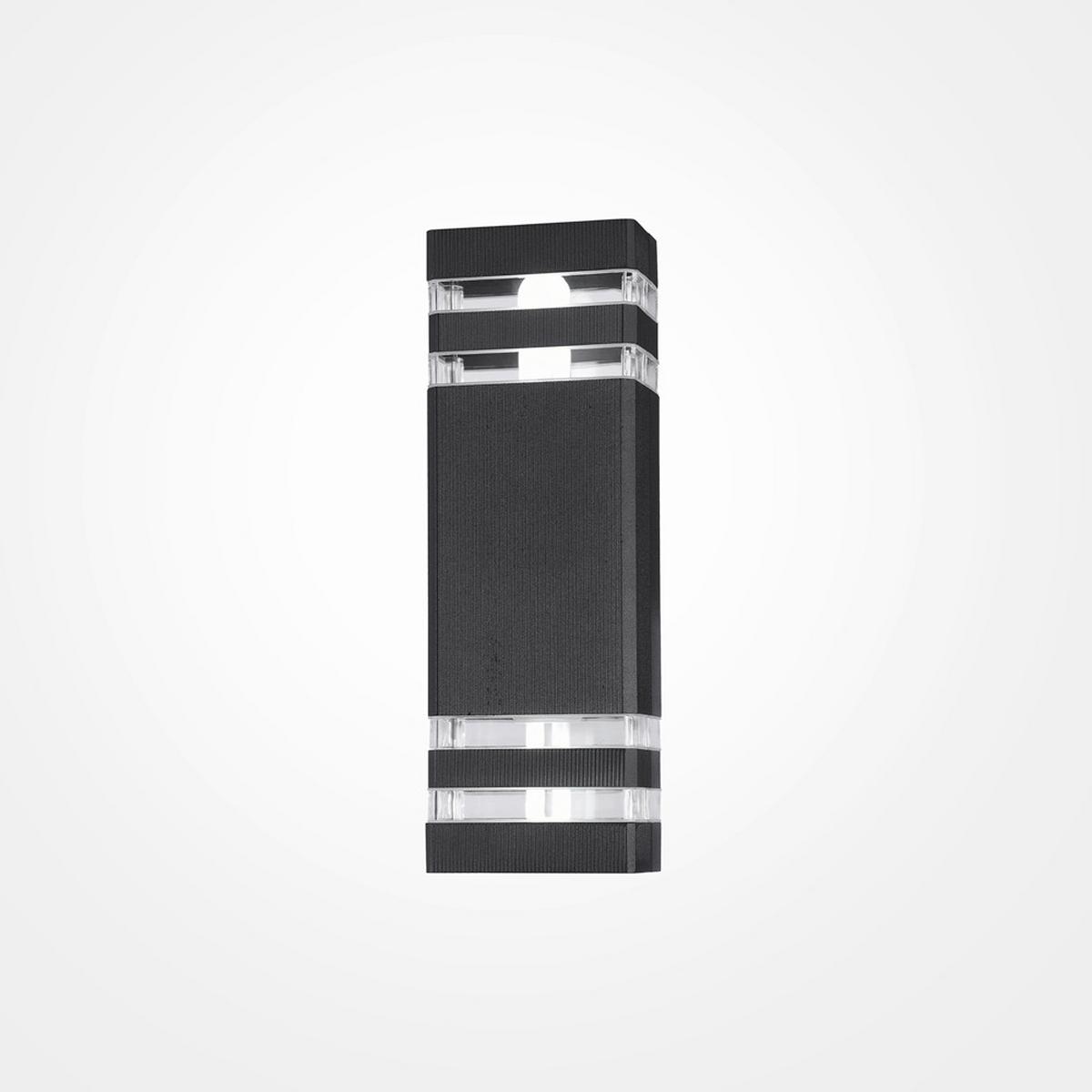 AUSSENWANDLEUCHTE UNTER DEN LINDEN - Schwarz, Modern, Metall (11/10/33cm) - MAYTONI