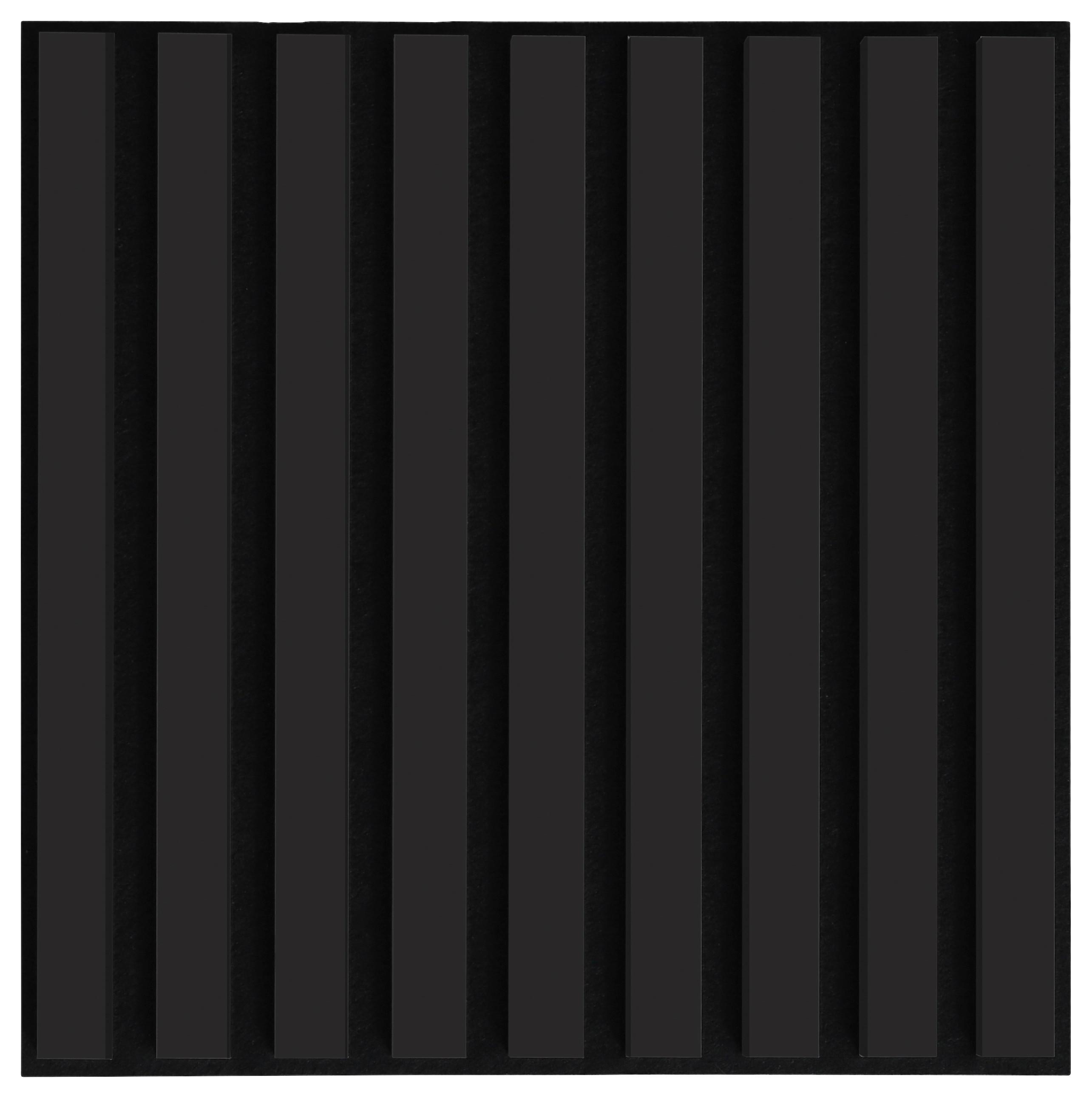 PANEL AKUSTYCZNY DP40 - czarny, Design, materiał drewnopochodny/tkanina (40/40/1,8cm) - Xora