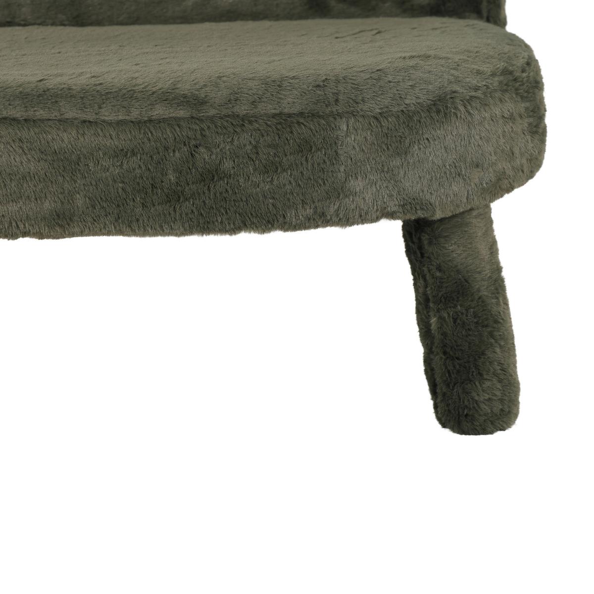 Kindersitzbank Corto Grün - Grün, MODERN, Holz/Textil (80/48/45cm) - Mömax
