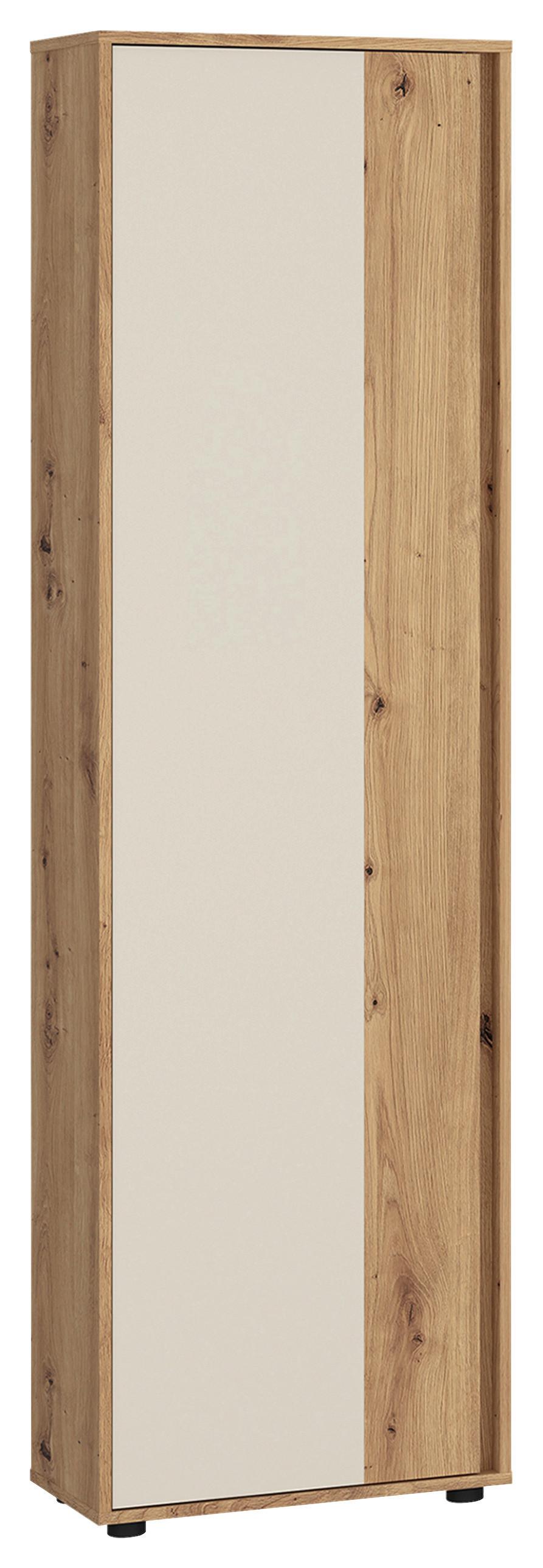 Garderobni Ormar Caneva - kašmir/hrast artisan, Osnovno, pločasti materijal/plastika (56/198/35,3cm) - Modern Living
