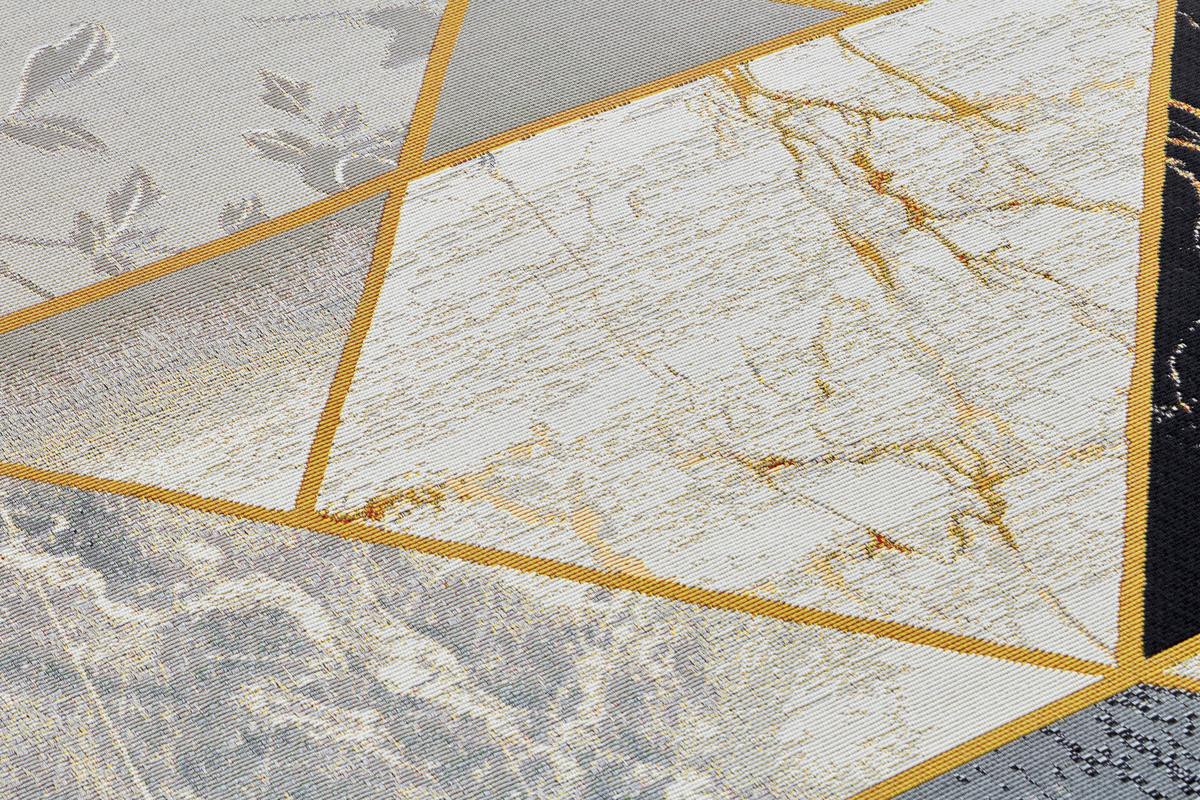Outdoorteppich Noble Multicolor ca. 240x340cm - Goldfarben/Schwarz, Design, Kunststoff (240/340cm) - Hanse Home