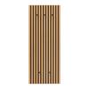 HALLPANEL GRACE -SB- - ekfärgad, Modern, metall/trämaterial (50/125/7,5cm) - Mömax
