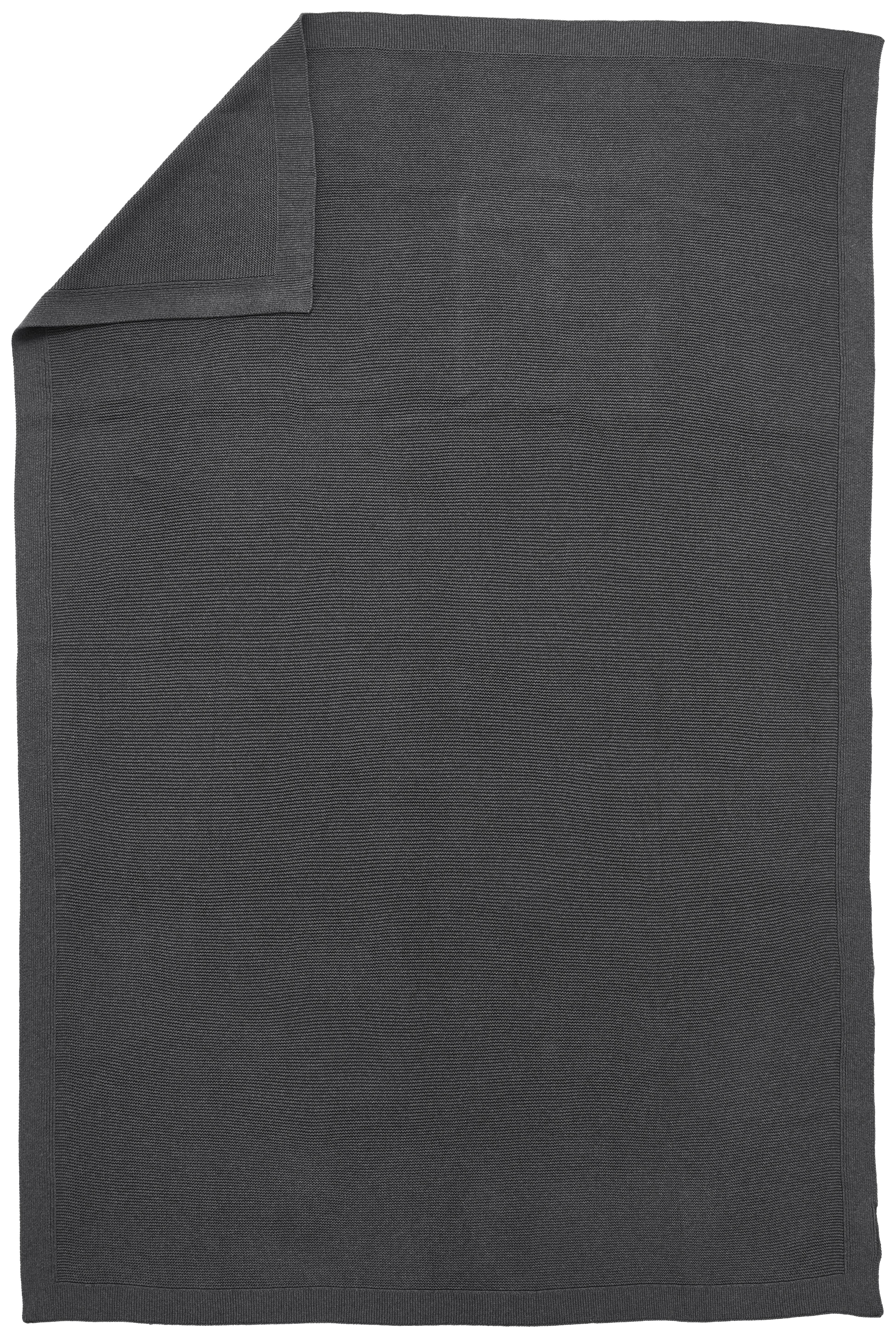 KOC DOMOWY BEJA - ciemnoszary, Basics, tkanina (150/200cm) - Dieter Knoll