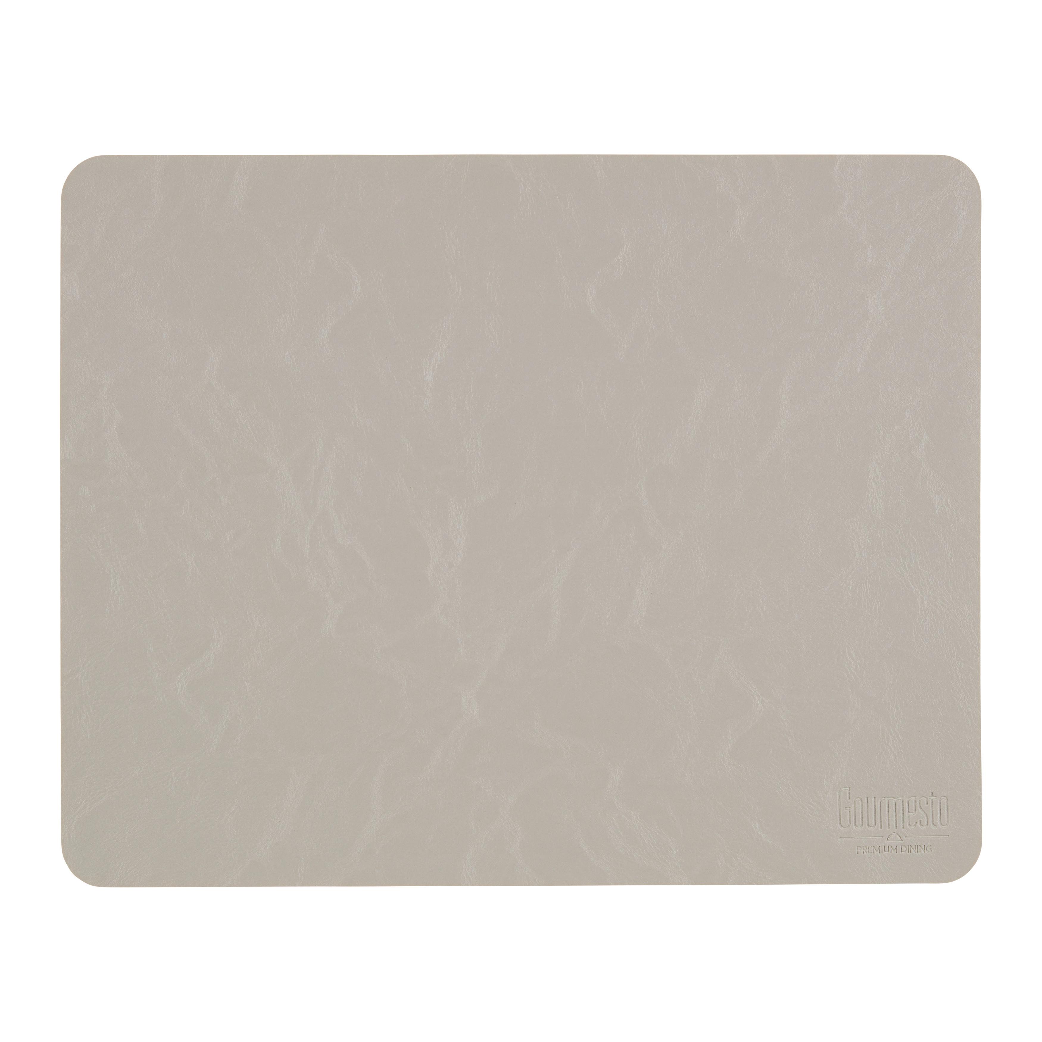 Tischset Levi Grau ca. 42x33cm - Grau, MODERN, Kunststoff (42/33cm) - Gourmesto
