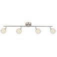 LED-Strahler 56804-4 max. 14 Watt - Klar, MODERN, Glas/Metall (80/10/19,5cm) LED-Strahler 56804-4 max. 14 Watt - Klar, MODERN, Glas/Metall (80/10/19,5cm)