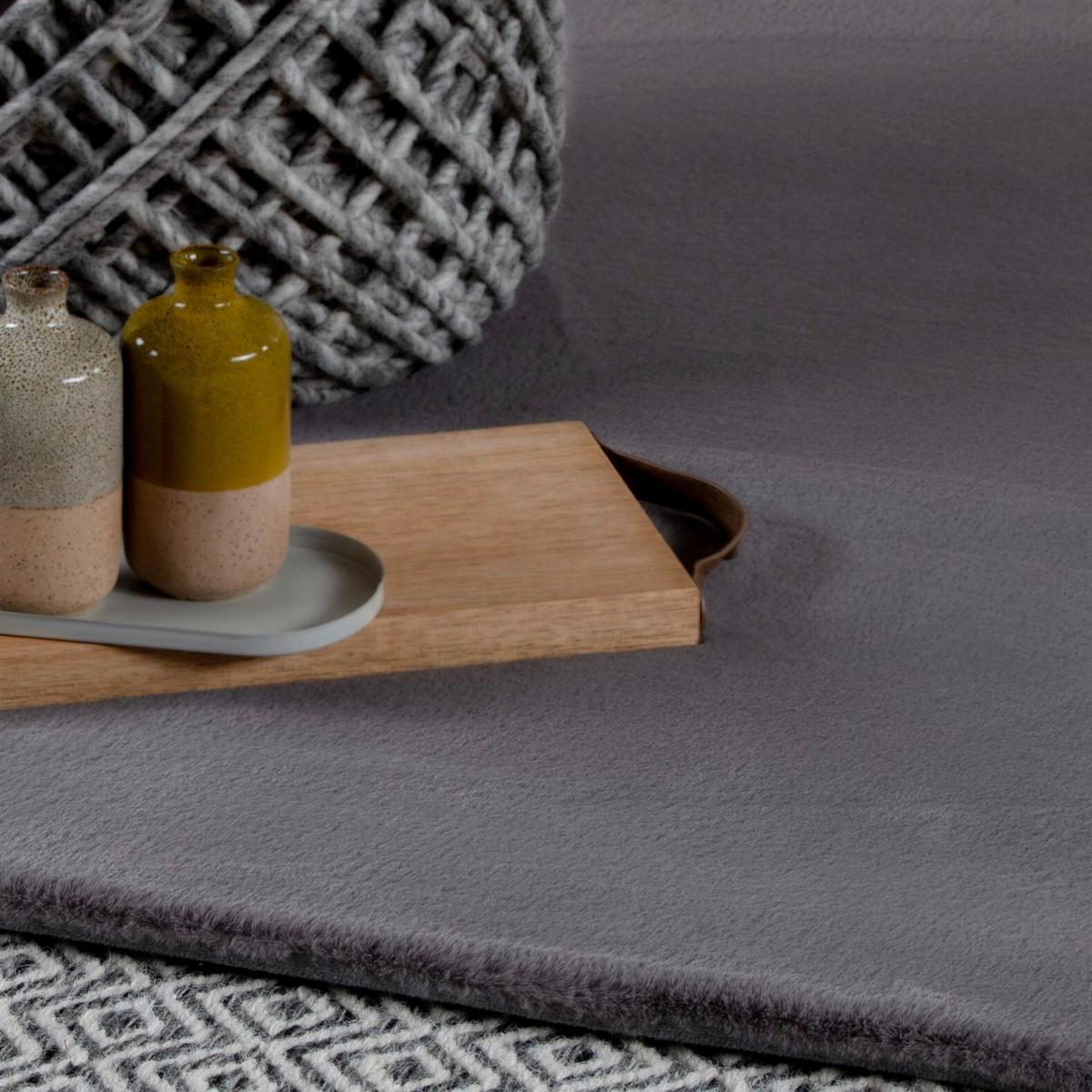 Flachwebeteppich Chaplin 545 Grau 160cm X 230cm - Grau, Basics, Textil (160/230cm) - Kayoom