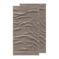 ZESTAW RĘCZNIKÓW FROTTE 100114 - taupe, Basics, tkanina - Tom Tailor