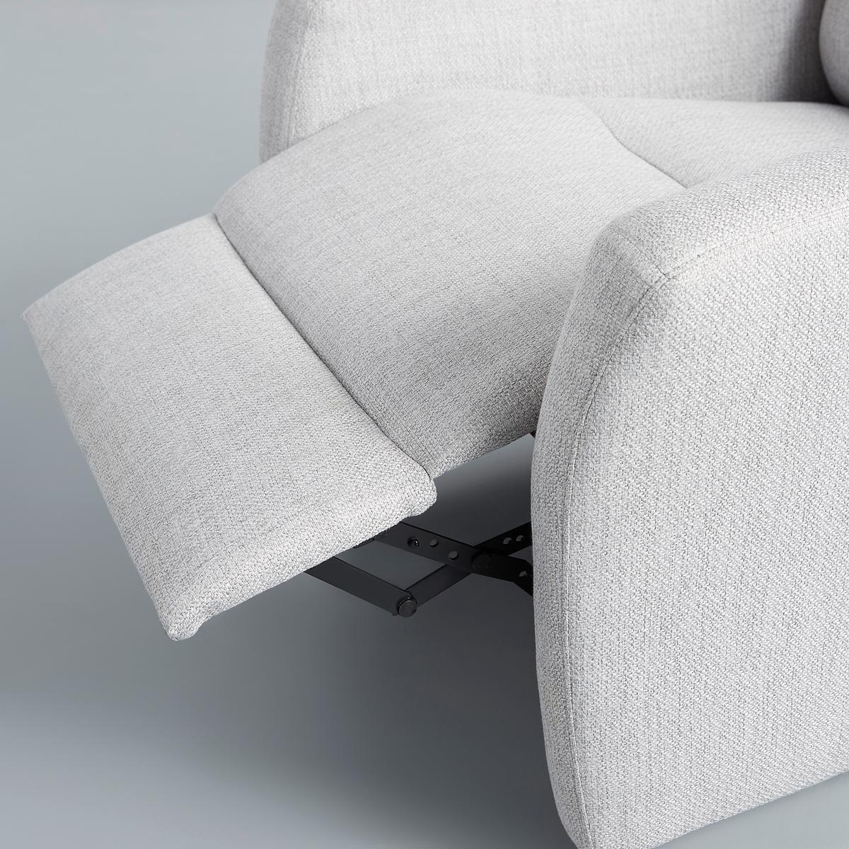 Relaxsessel Times in Grau - Hellgrau/Grau, Modern, Textil (80/117/83cm) - Premium Living
