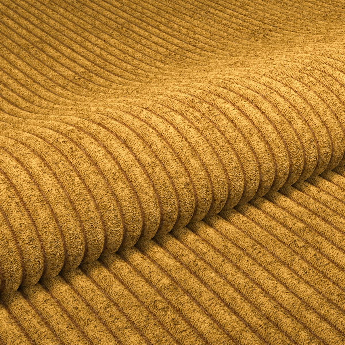 Kutna Garnitura Cloud - boje senfa, Trend, tekstil (290/178cm) - Modern Living