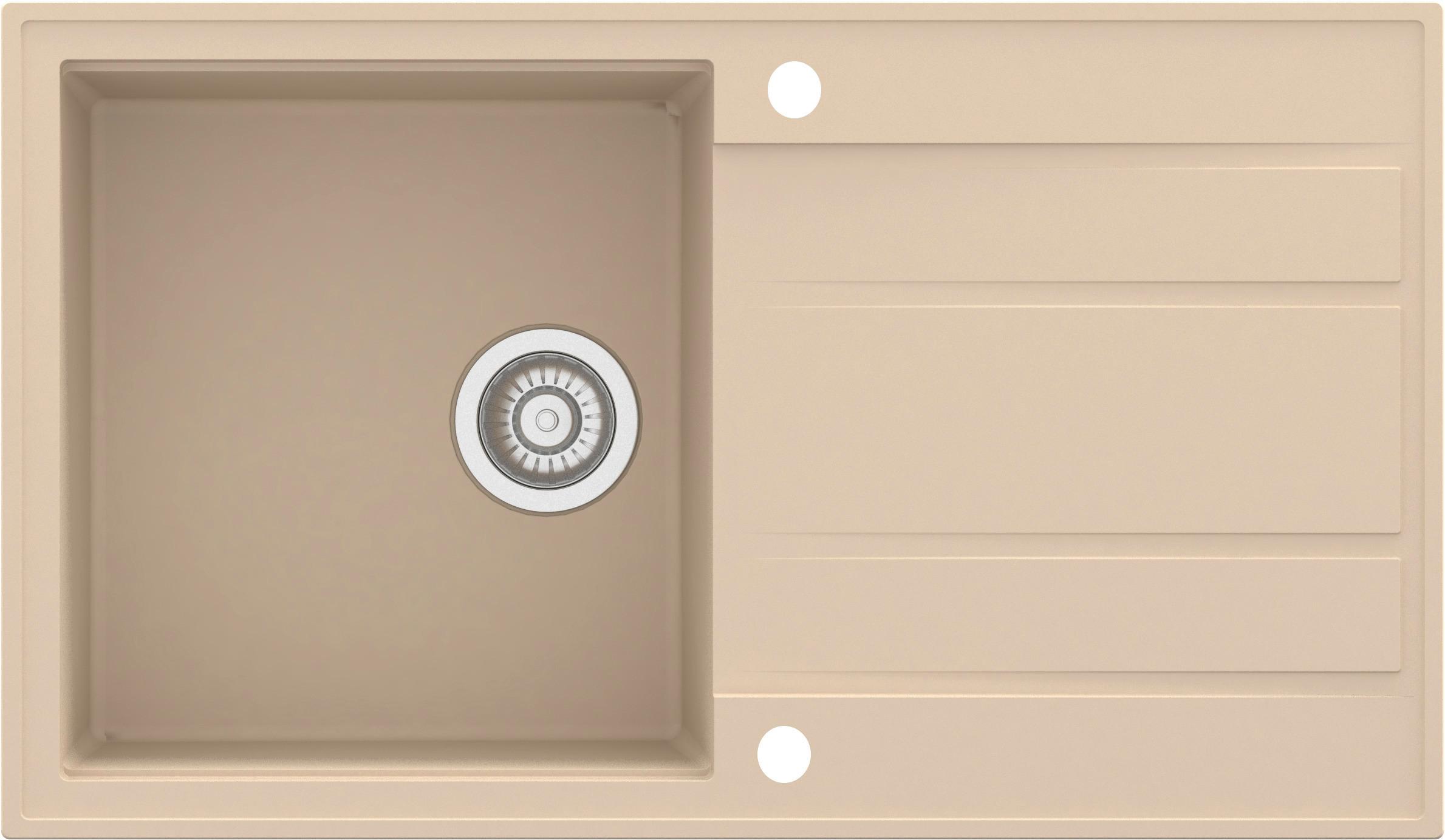 Sudoper Natura 100 Plus Beige - bež, Moderno (86/50/21cm)