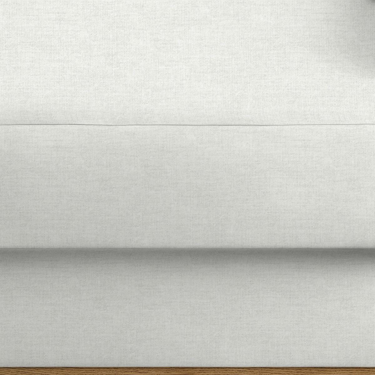 Wohnlandschaft Romeo Creme - Creme/Schwarz, KONVENTIONELL, Textil/Metall (167/87/234cm) - Zandiara