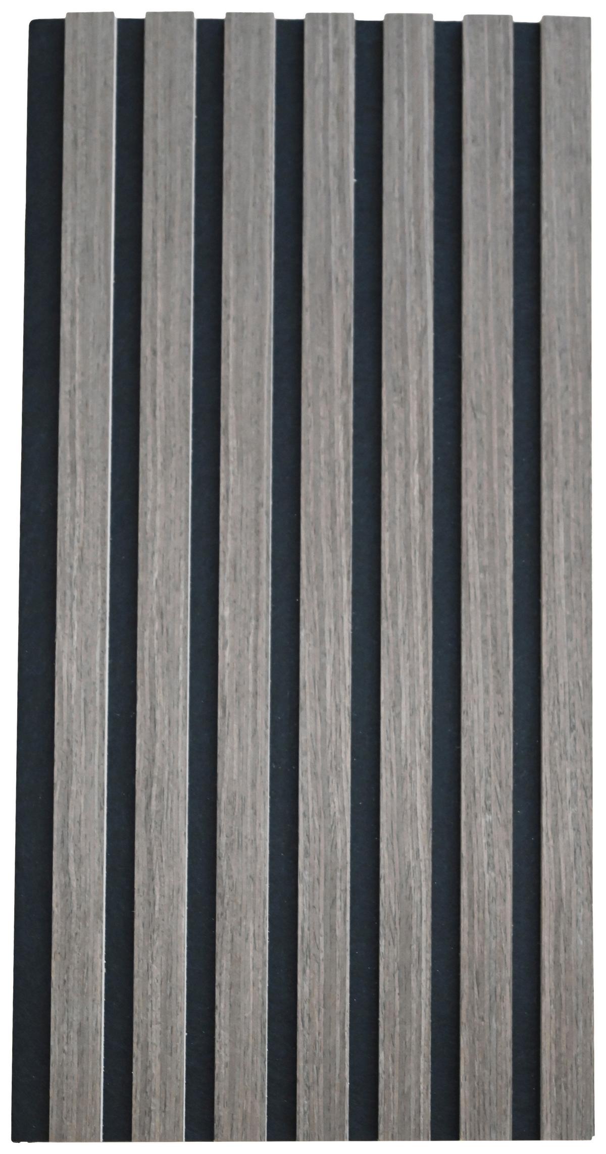 Akustikpaneel Ashley Walnussfarben - Walnussfarben, MODERN, Holz/Holzwerkstoff (60,5/28/1,2cm) - Based