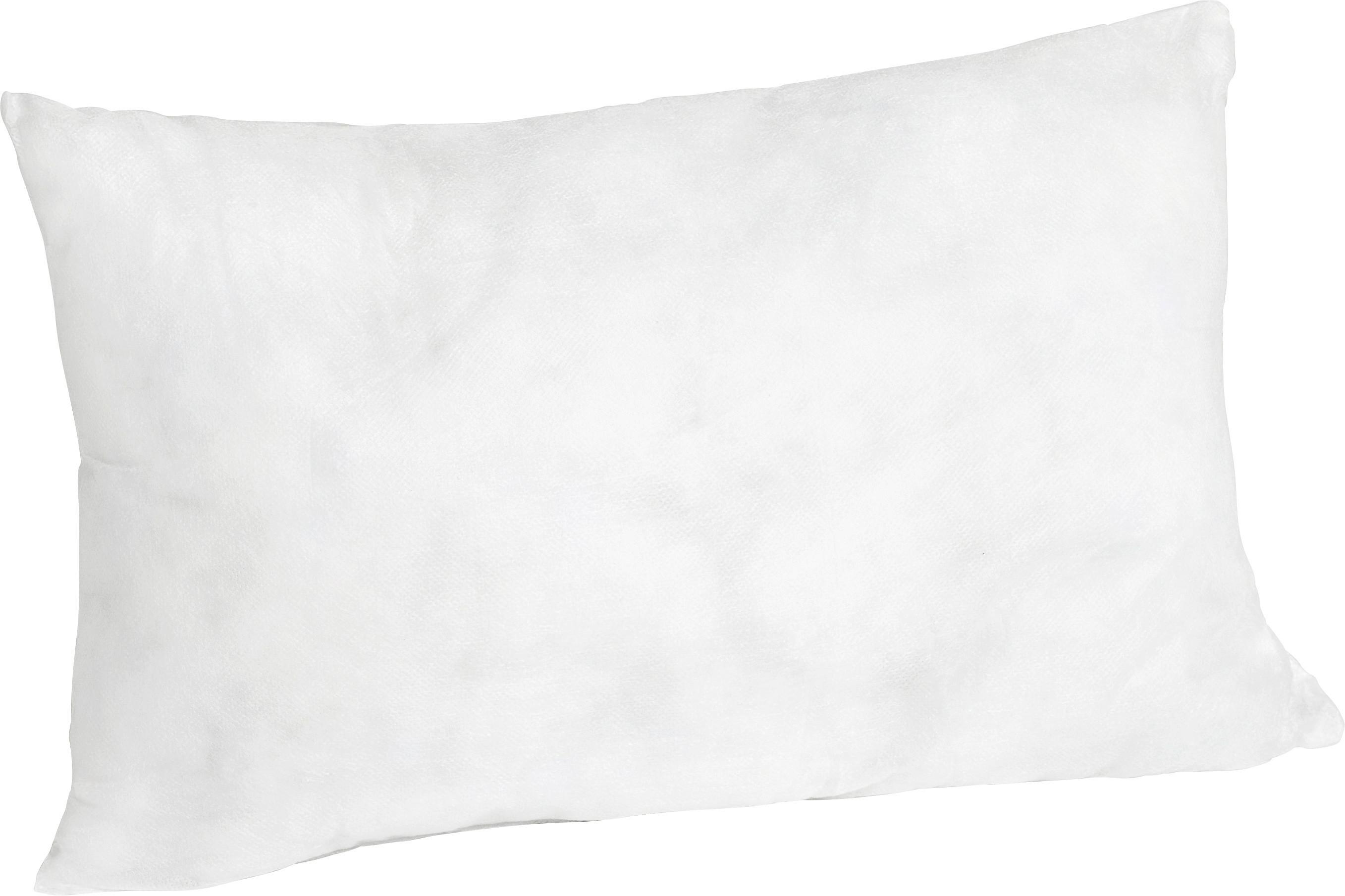 Füllkissen Pia in Weiß ca. 25x45cm - Weiß, Textil (25/45cm) - Nadana