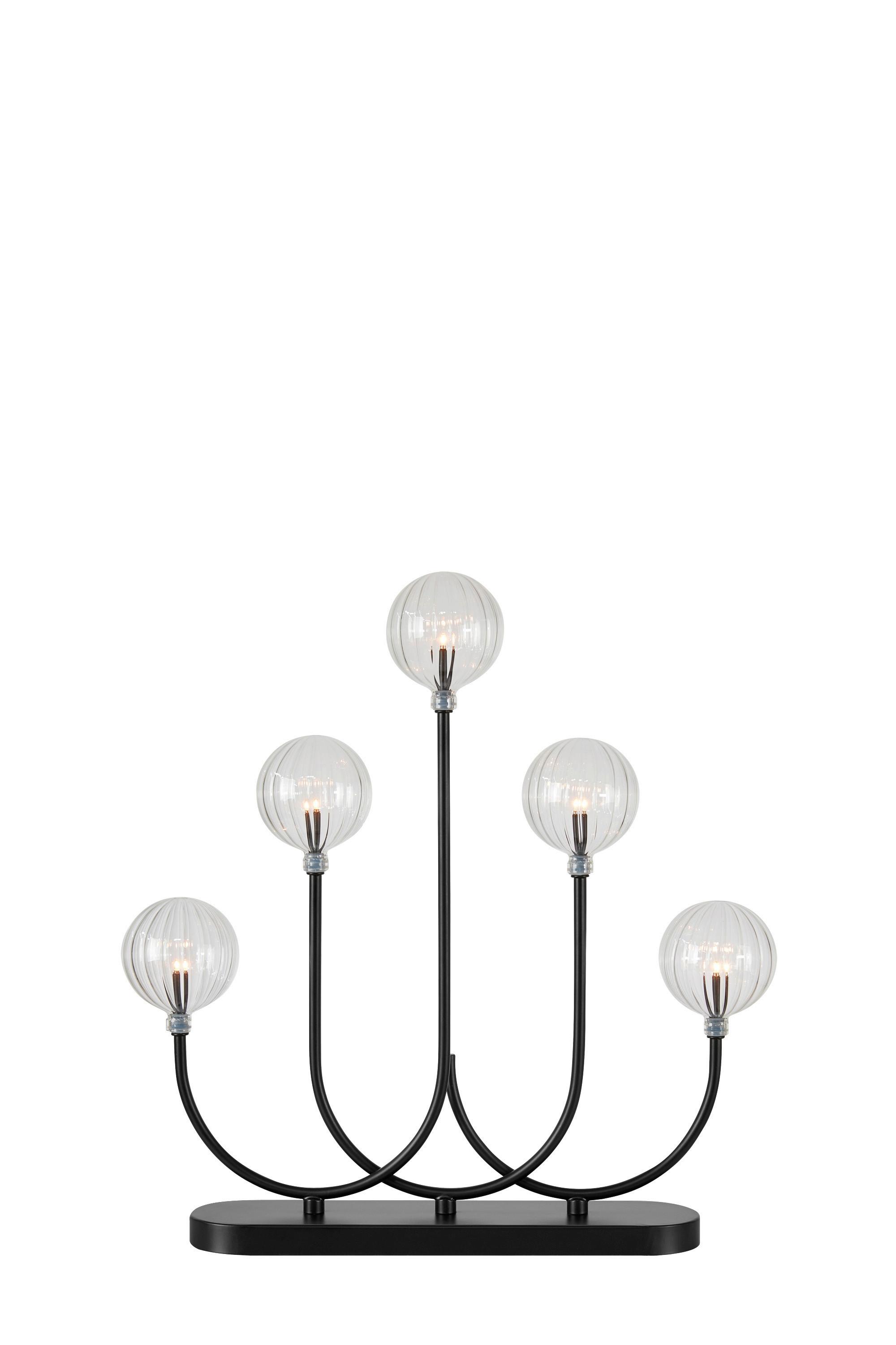 Tischleuchte Enys Schwarz max. 0,08 Watt - Schwarz, Basics, Metall (7/38,8/40cm) - Markslöjd