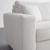 BÄDDSOFFA AGNETA -BASED- - beige/svart, Modern, metall/trä (200/83/97cm) - Based