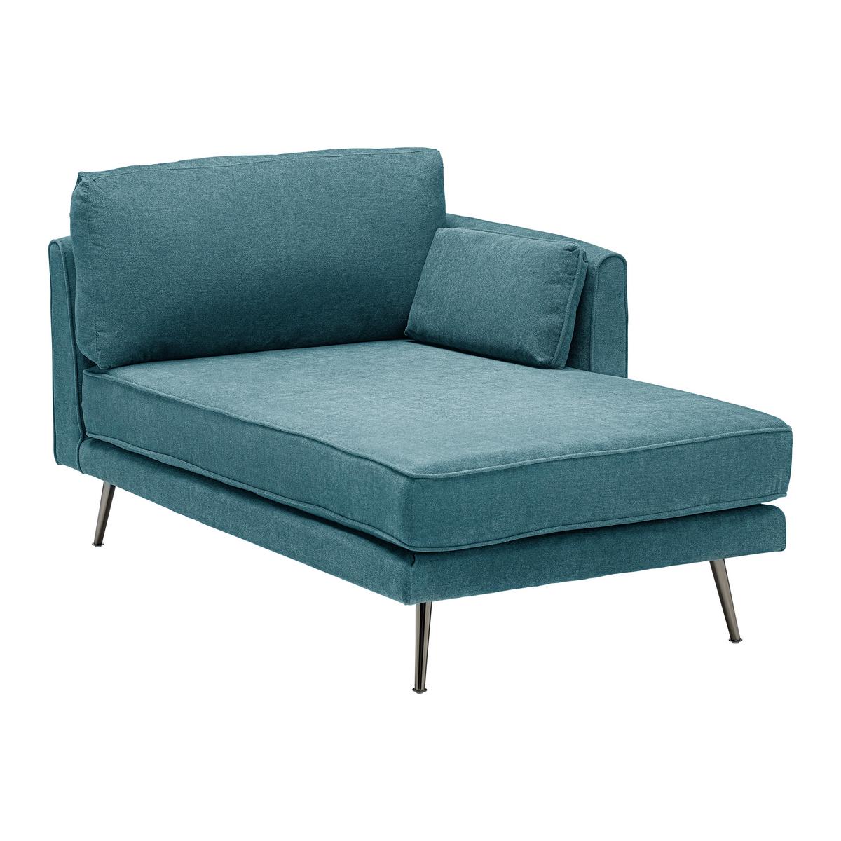 Wohnlandschaft grün, "Dunja" - Grau/Grün, Modern, Holz/Textil (295/89/161cm) - Bessagi Home