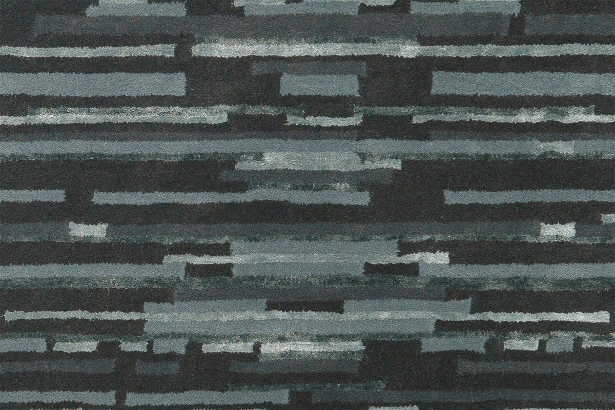 FLACHWEBETEPPICH SATIN 8059 ANTHRAZIT 170 X 240 - Anthrazit, Design, Textil (170/240cm) - Kayoom