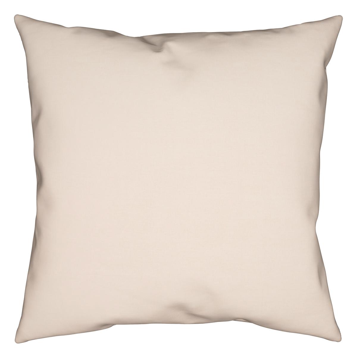 Kopfkissenbezug Annika Beige ca. 80x80cm - Beige, Textil (80/80cm) - Modern Living