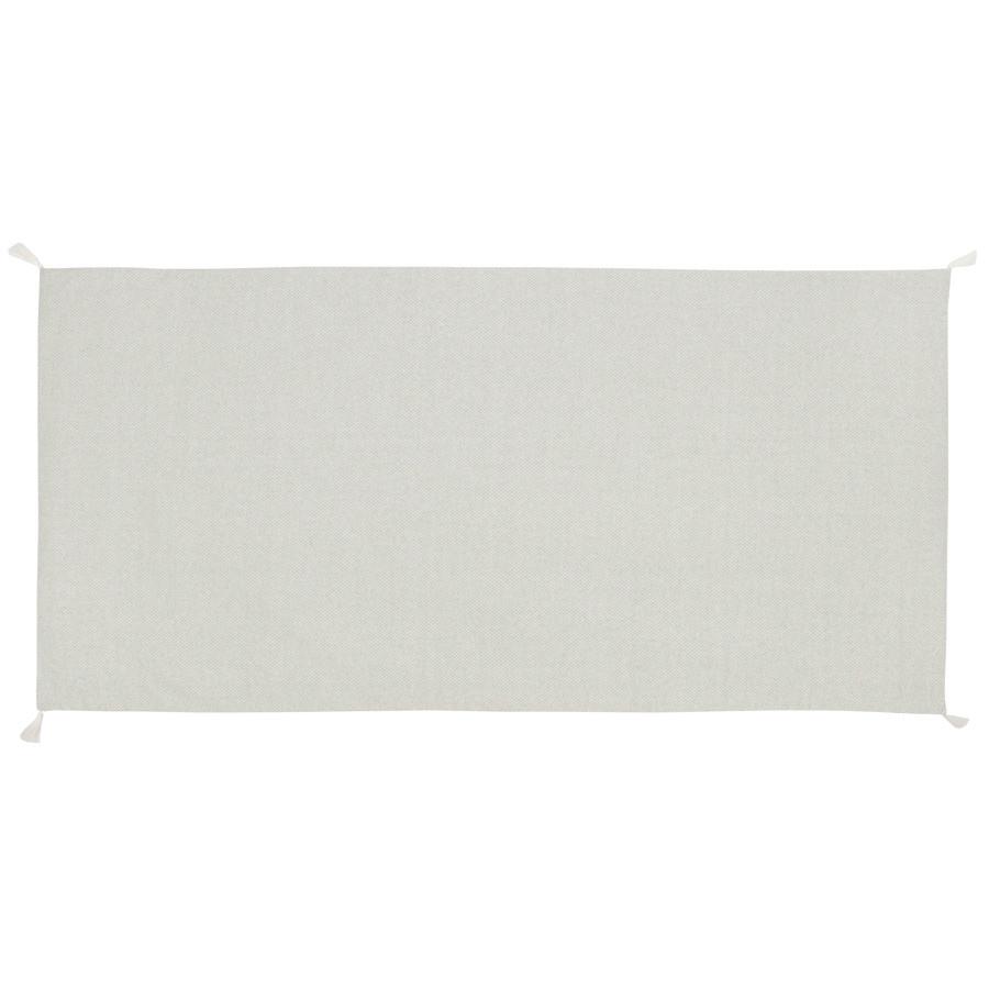 Strandmatte Dobby Hellgrau ca. 90x190cm - Hellgrau, Textil (90/190cm)