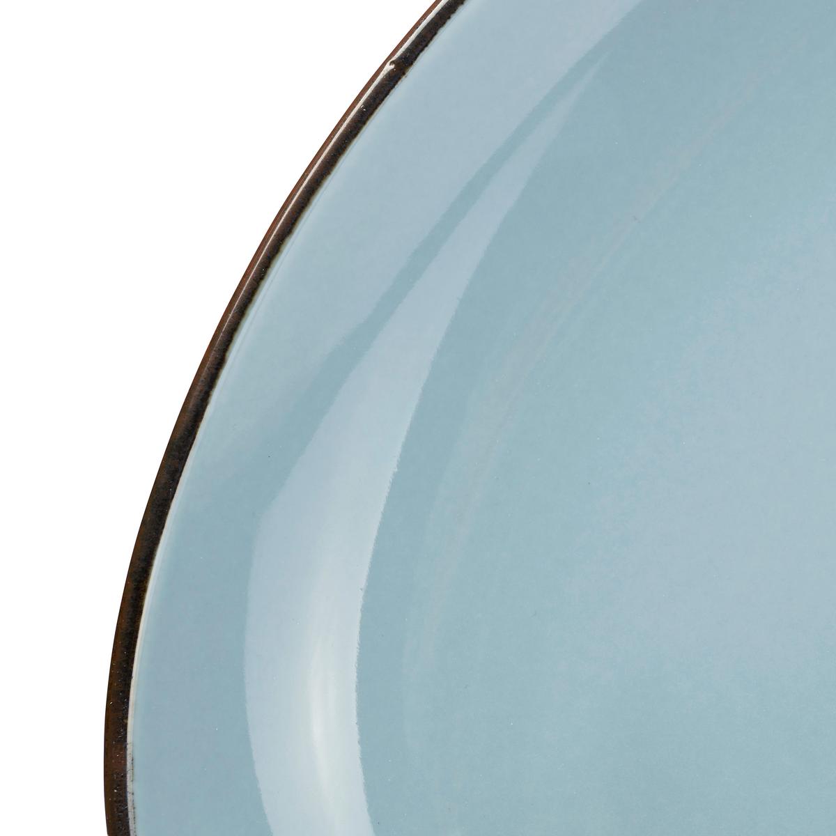 SERWIS OBIADOWO-ŚNIADANIOWY 42005 - zielony/niebieski, Trend, ceramika - Novel