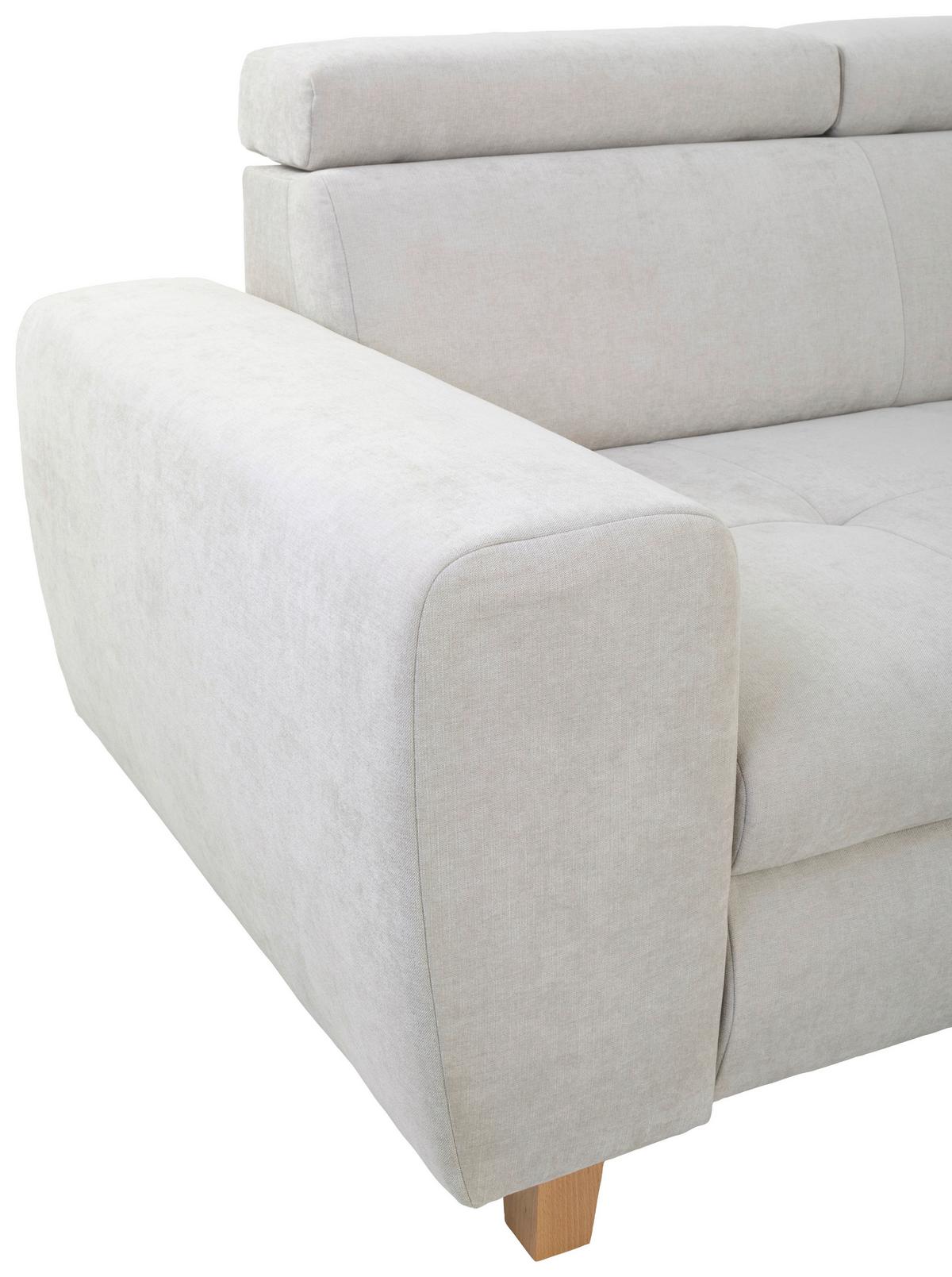 Coltar LUGO - gri deschis, Modern (266/98/205cm) - Modern Living