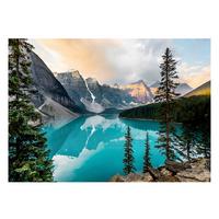 Glasbild Multicolor ca. 120x80cm - Multicolor, Basics, Glas/Papier (120/80cm)