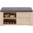 Garderobna Klop Danilo - bukev/siva, Moderno, leseni material (100/44/41cm) - Mömax modern living
