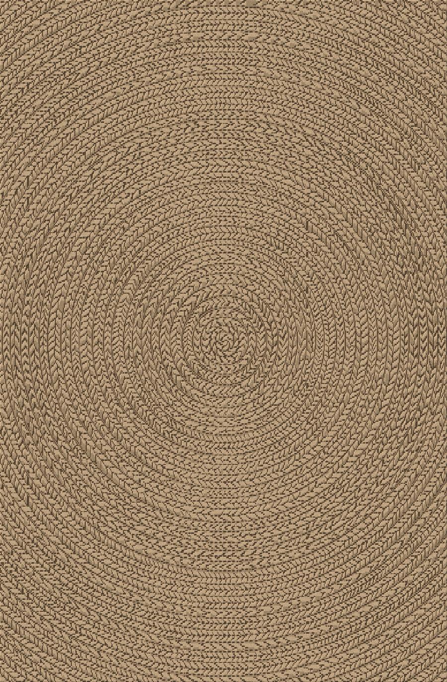 Outdoorteppich Kenzy Naturfarben ca. 120x170cm - Naturfarben, KONVENTIONELL, Textil (120/170cm) - Novel