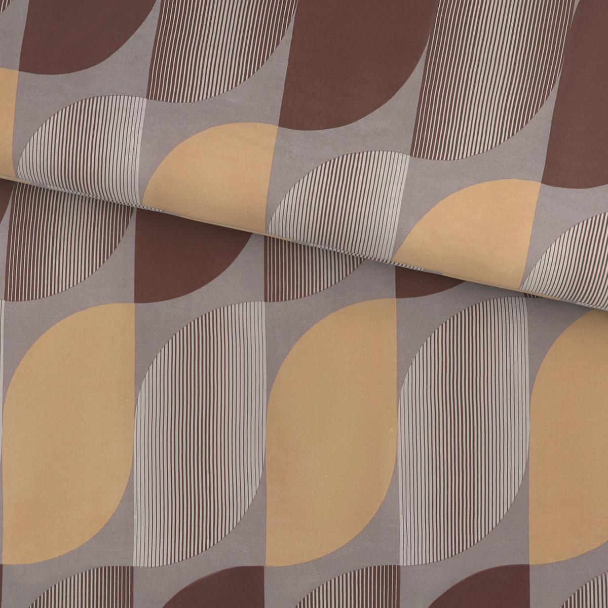 Bettwäsche Gala XXL Grau/Beige ca. 200x200cm - Champagner/Dunkelgrau, Textil (200/200cm) - Mömax