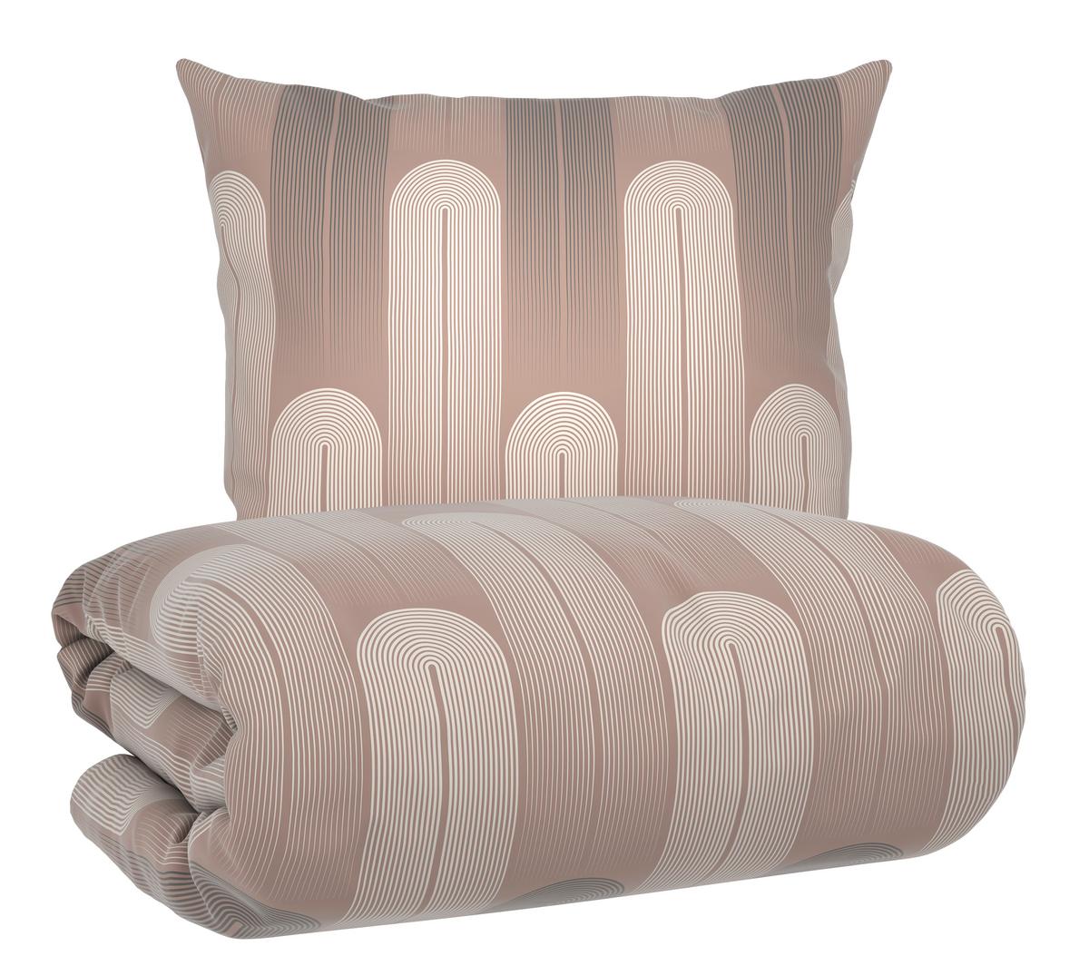 Bettwäsche Veix Beige ca. 135x200cm - Beige, Textil (135/200cm) - Mömax