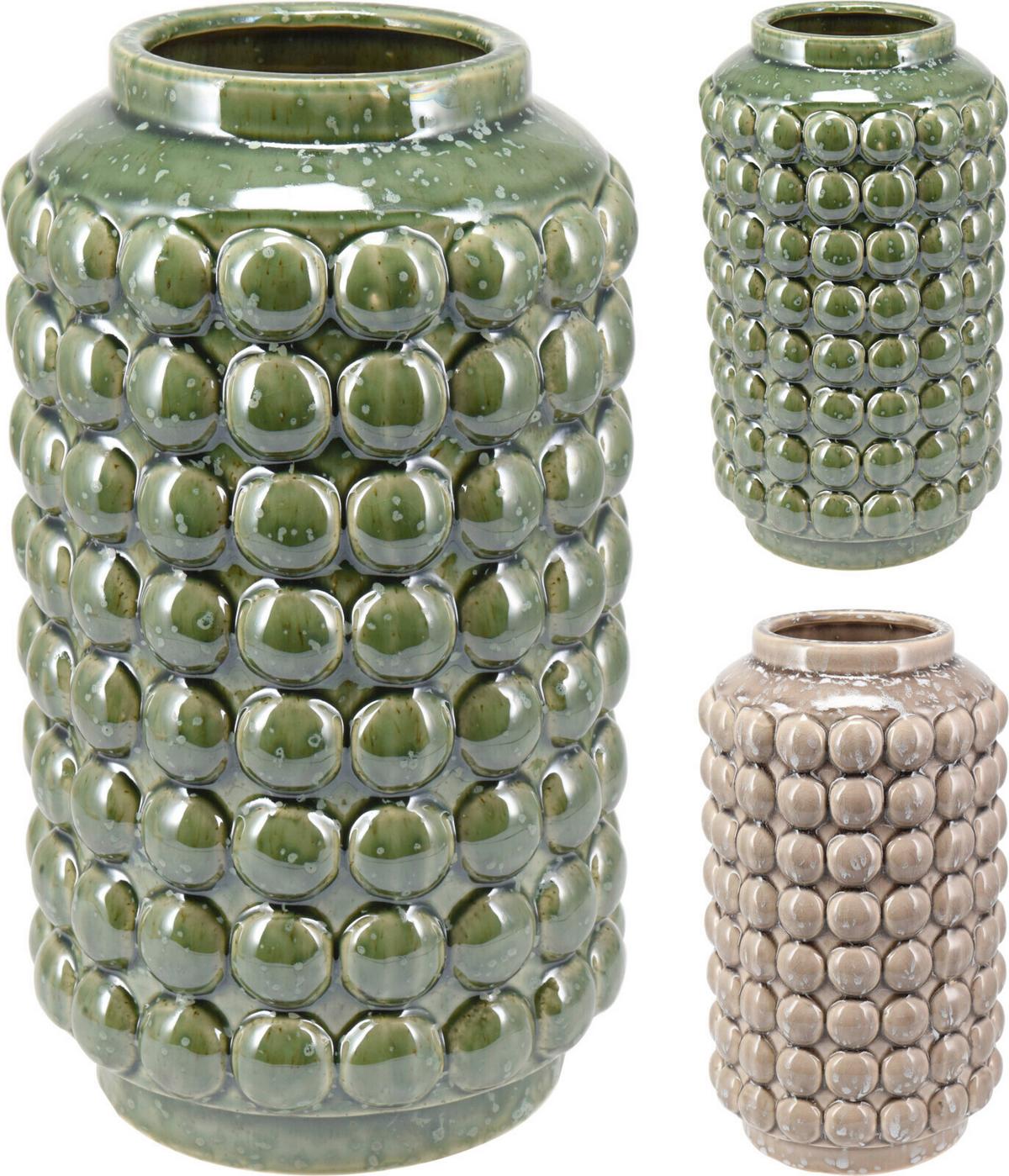 Vază decorativă bobble - ceramică (15,5/27,5cm)