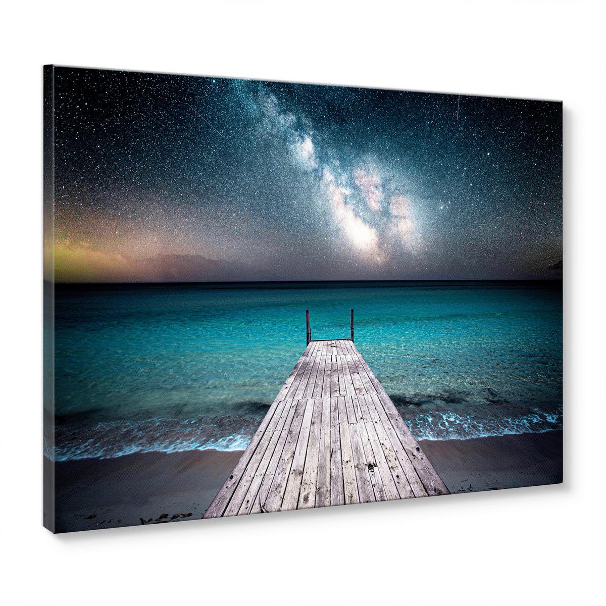 Leinwandbild Multicolor ca. 85x113cm - Multicolor, Basics, Holz/Textil (85/113cm)