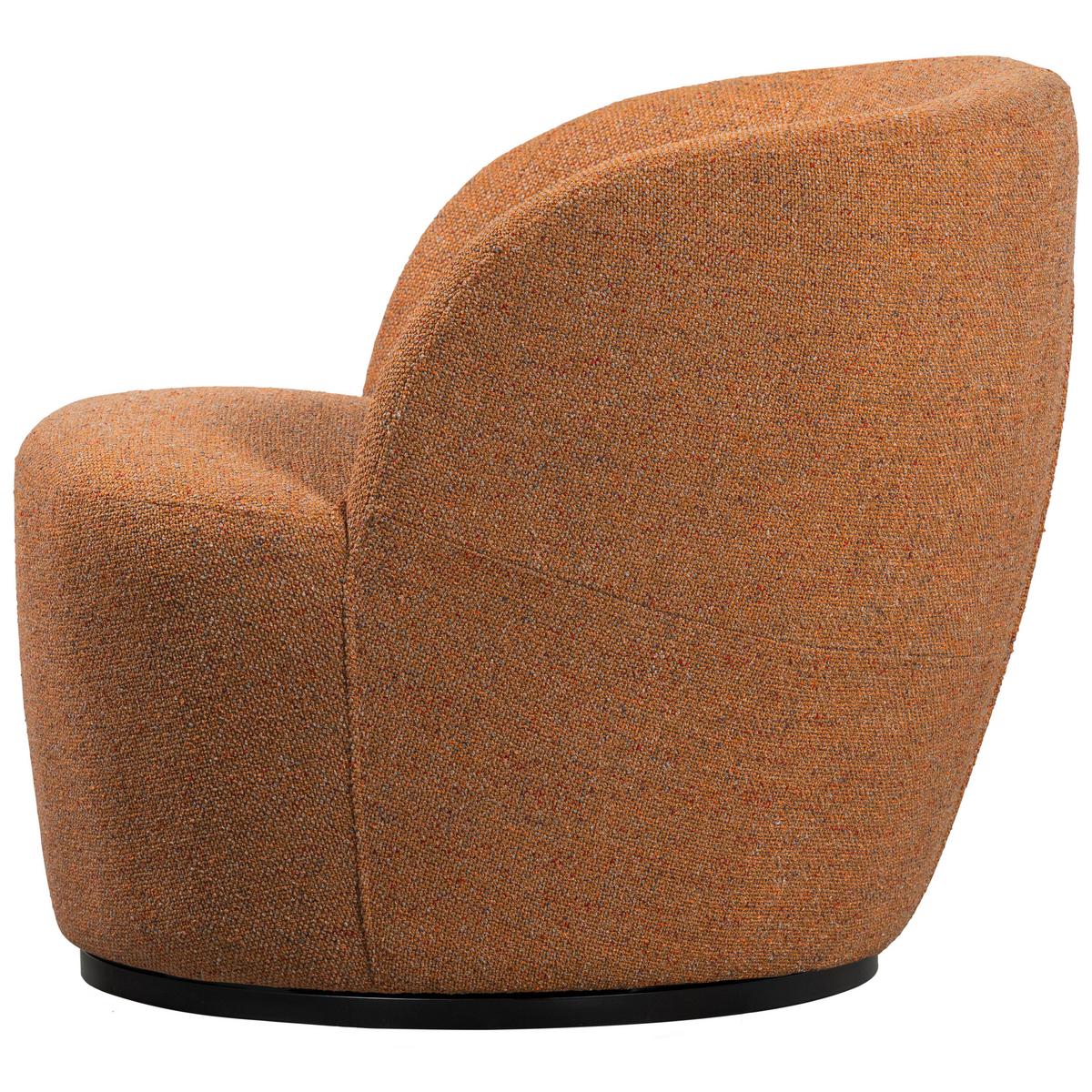 Cocktailsessel Serra Gelb - Currygelb/Schwarz, Design, Kunststoff/Textil (70/68/77cm) - Livetastic