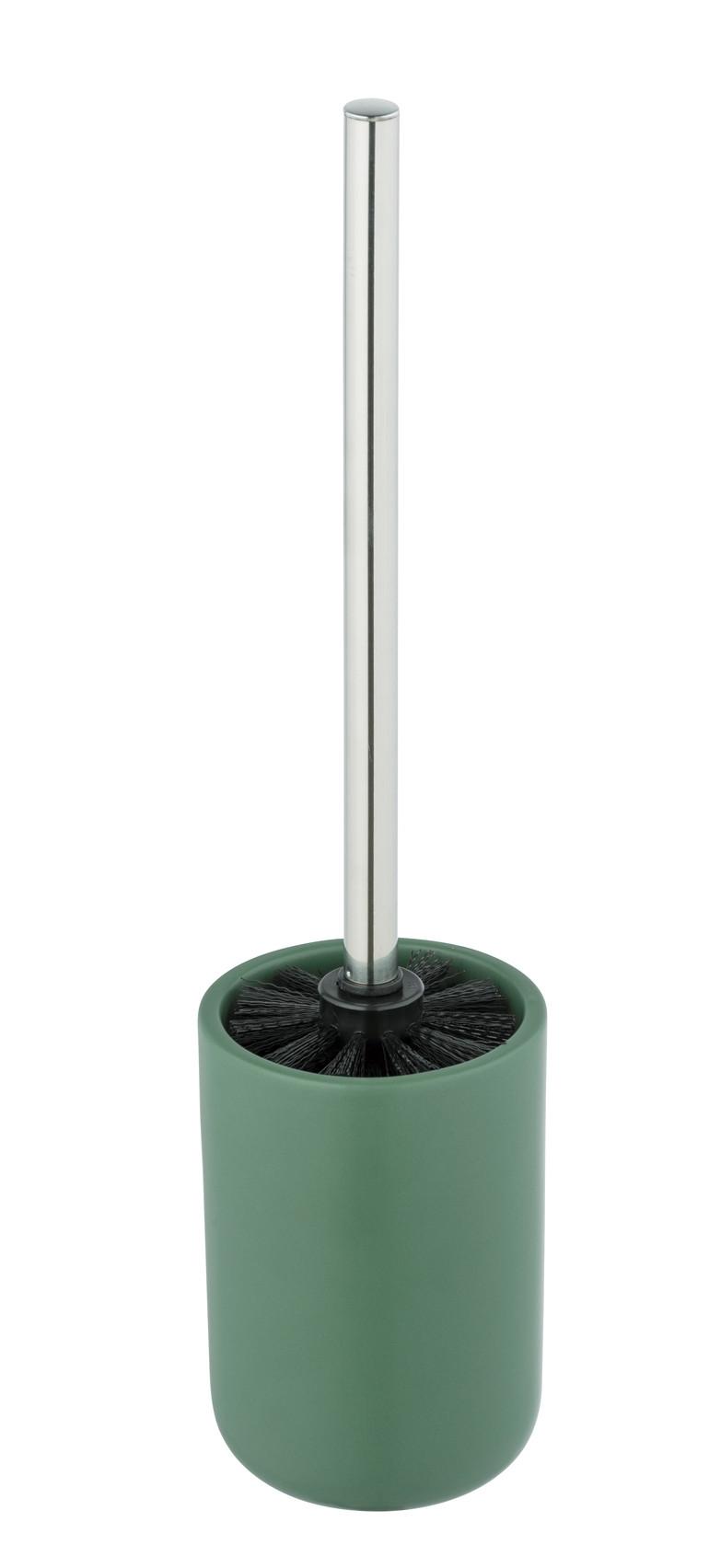 Garnitura Toaletne Četke Allstar Olinda - zelena/boje kroma, Konvencionalno, plastika/keramika (9,5/40/9,5cm) - Wenko