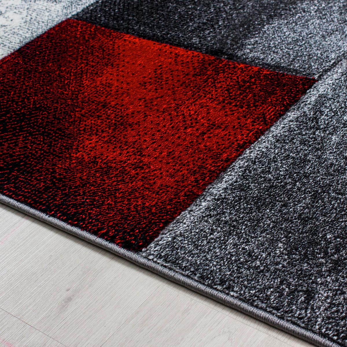 Tkana Preproga Hawaii, Rdeča, 120x170cm - rdeča, Konvencionalno, tekstil (120/170cm)