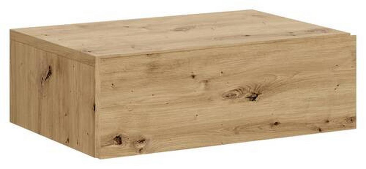 SZAFKA NOCNA TAJO - dąb artisan, Modern, materiał drewnopochodny (42/14/30cm) - Livetastic