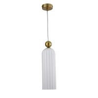 Hängeleuchte Lp-939/1p _piega - Weiss, Basics, Glas (10/43cm)